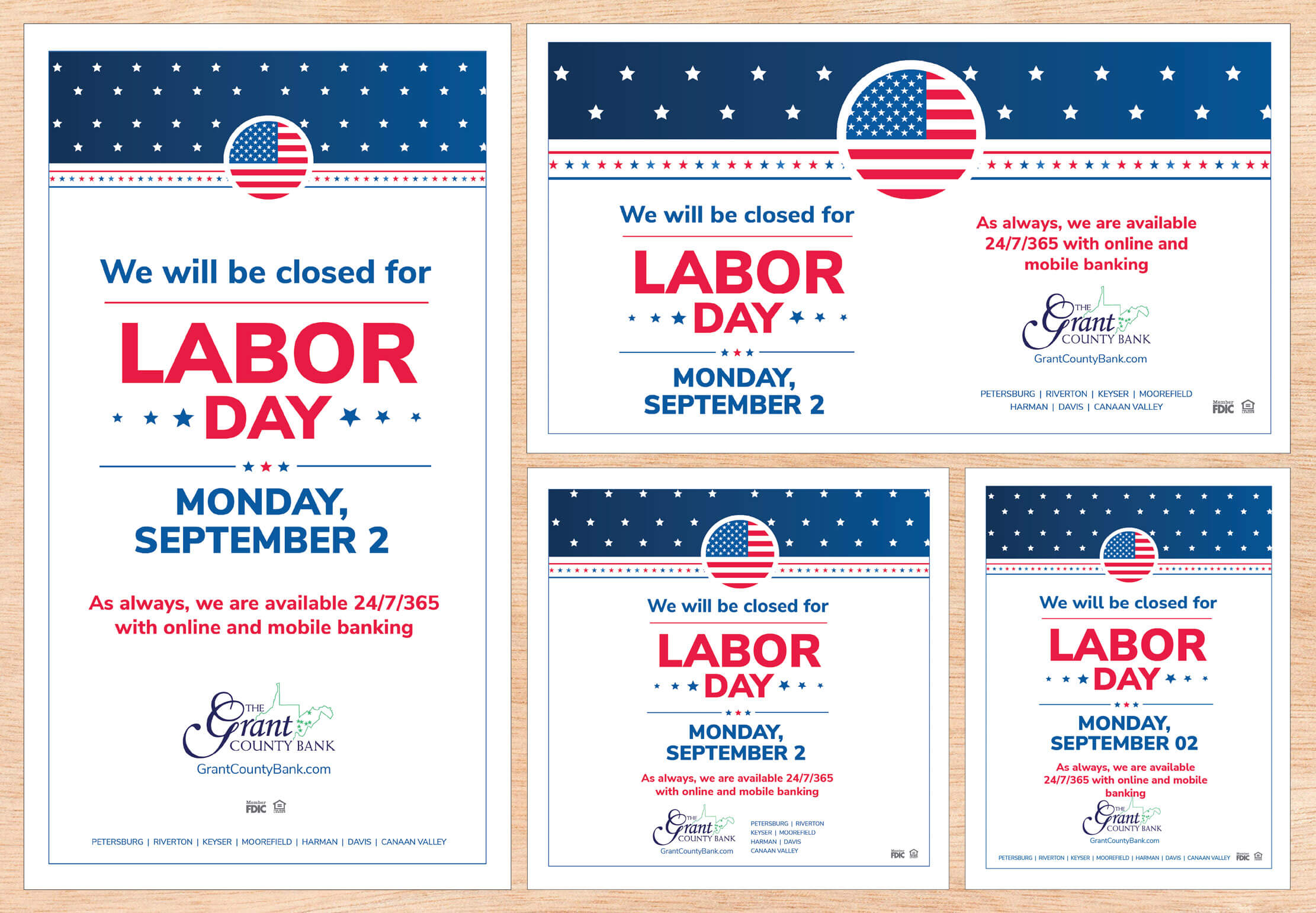 Grant County Bank - Labor Day Collateral